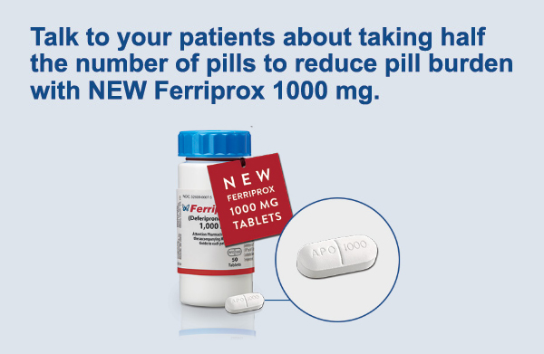 Ferriprox successfully reduced cardiac iron after 1 year of therapy